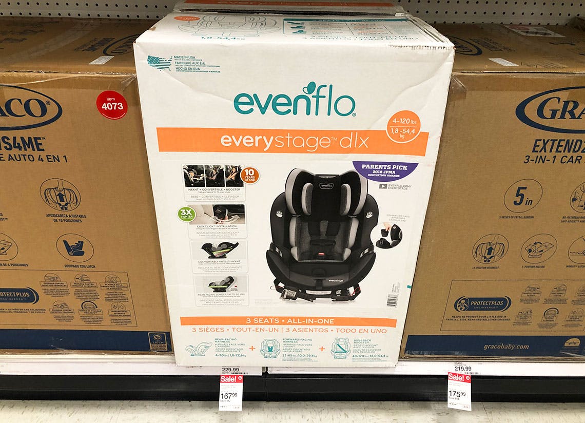 evenflo car seat coupons