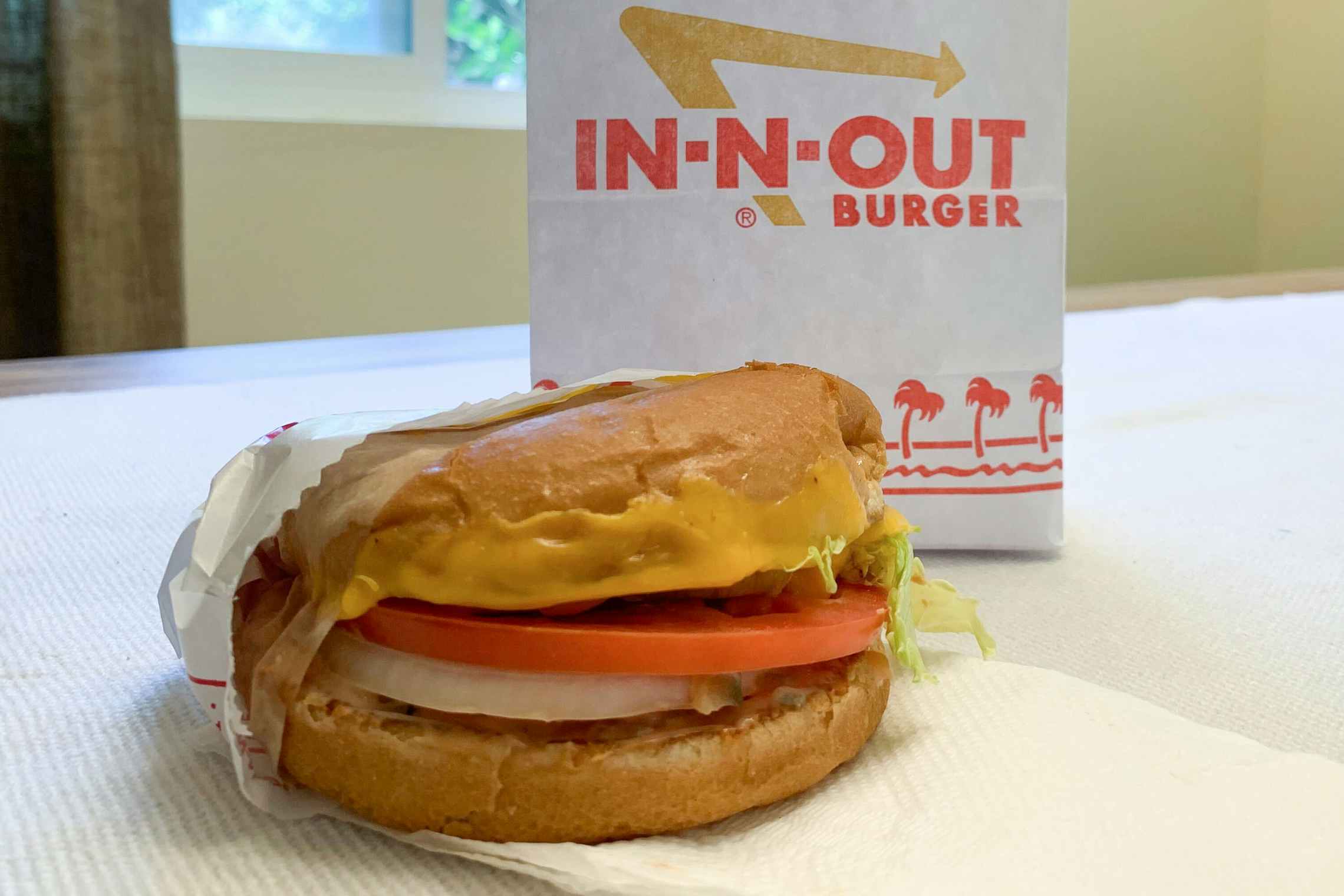 Take out grilled cheese from in-N-out