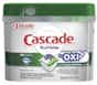 Cascade Platinum Plus ActionPacs Dishwasher Detergent 11 ct, limit 1