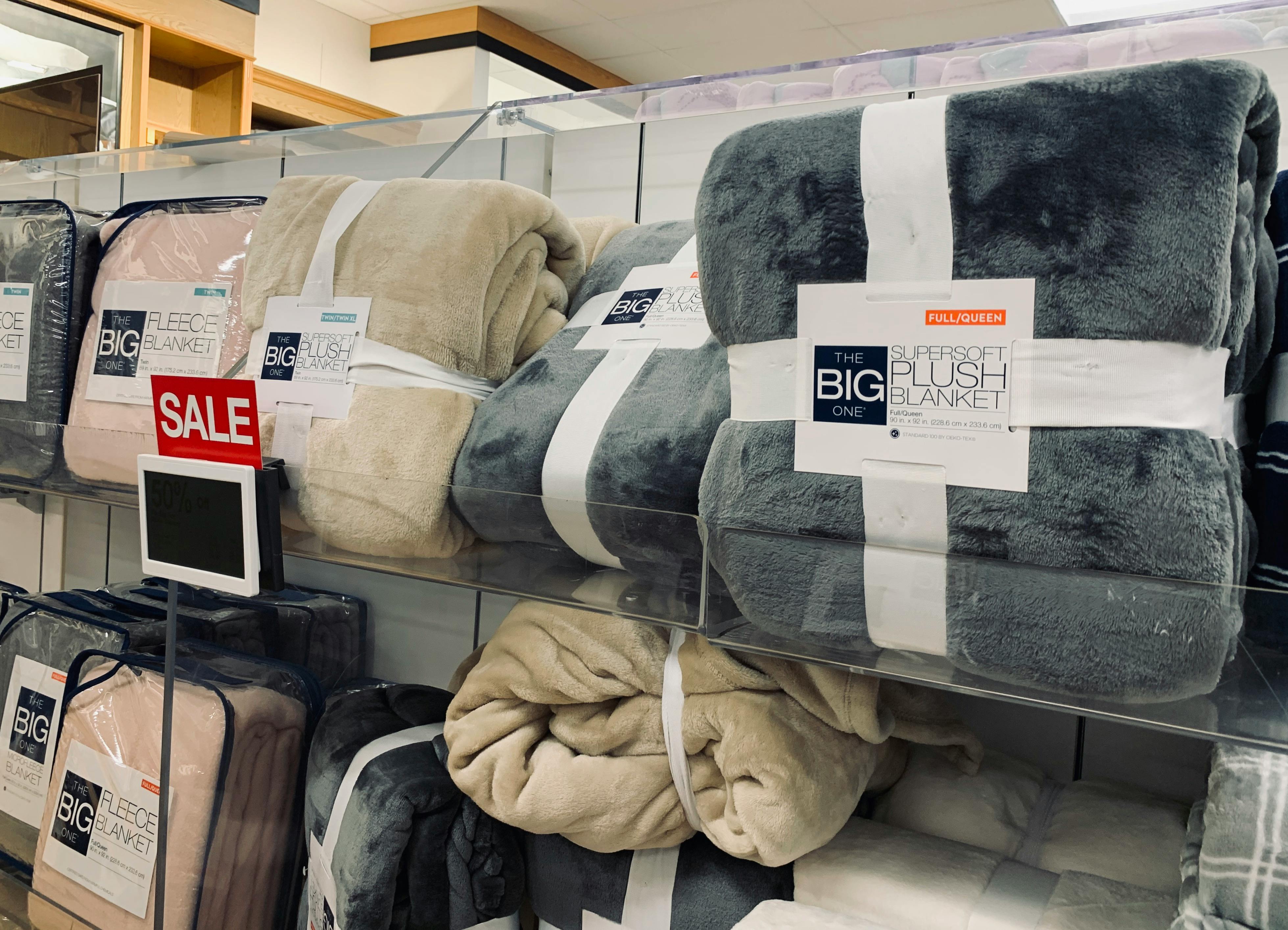 kohl's the big one blanket sale