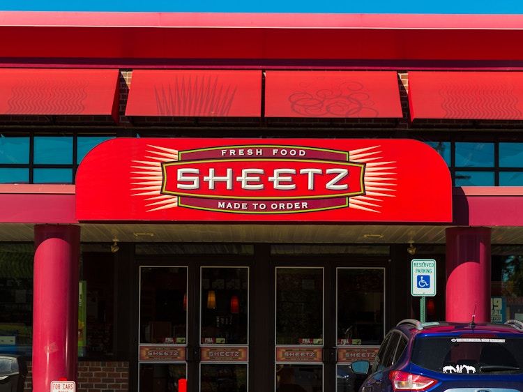 A Sheetz store front