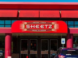 A Sheetz store front