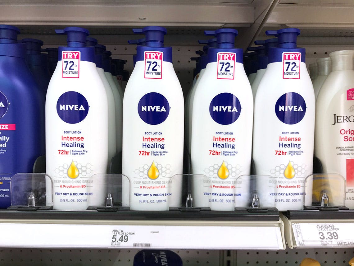 nivea lotion intense healing