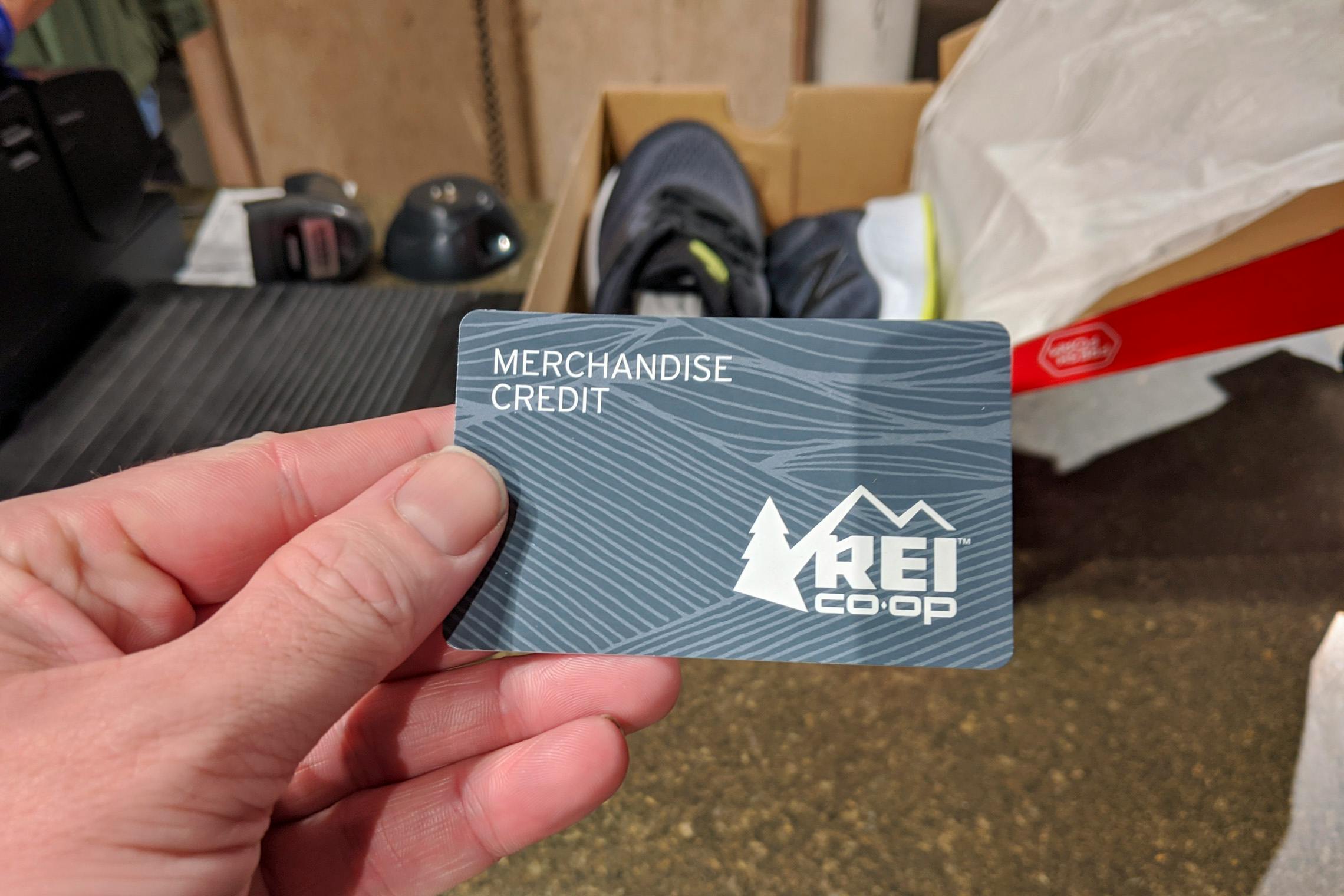 rei merchandise credit