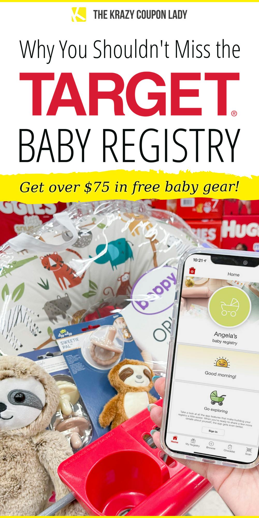 Get The Absolute Most Out Of Your Target Baby Registry The Krazy   Target Baby Registry Pinterest V4 The Krazy Coupon Lady 1623349141 1623349141 