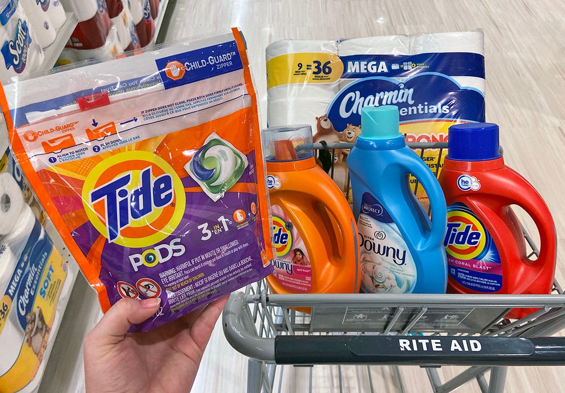 Charmin Tide Downy Only 2 70 Each At Rite Aid The Krazy Coupon Lady