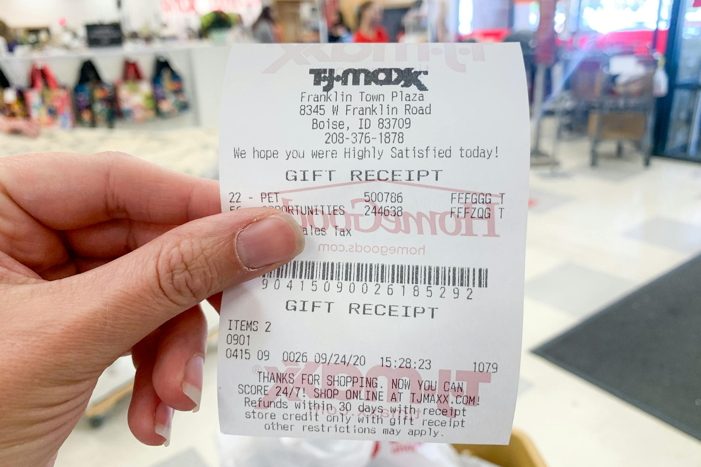 All About T.J.Maxx Return Policy: Can You Return Marshalls at ...