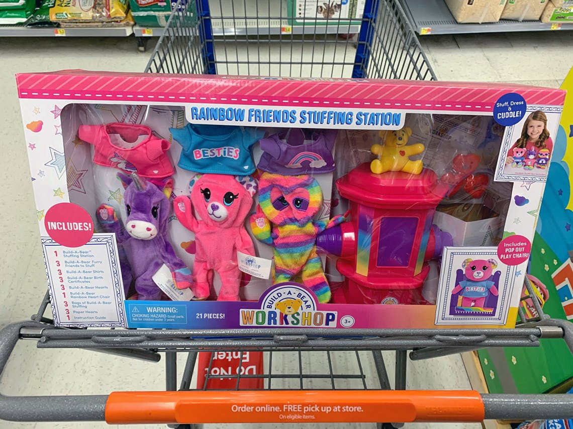 build a bear toy stuffing station