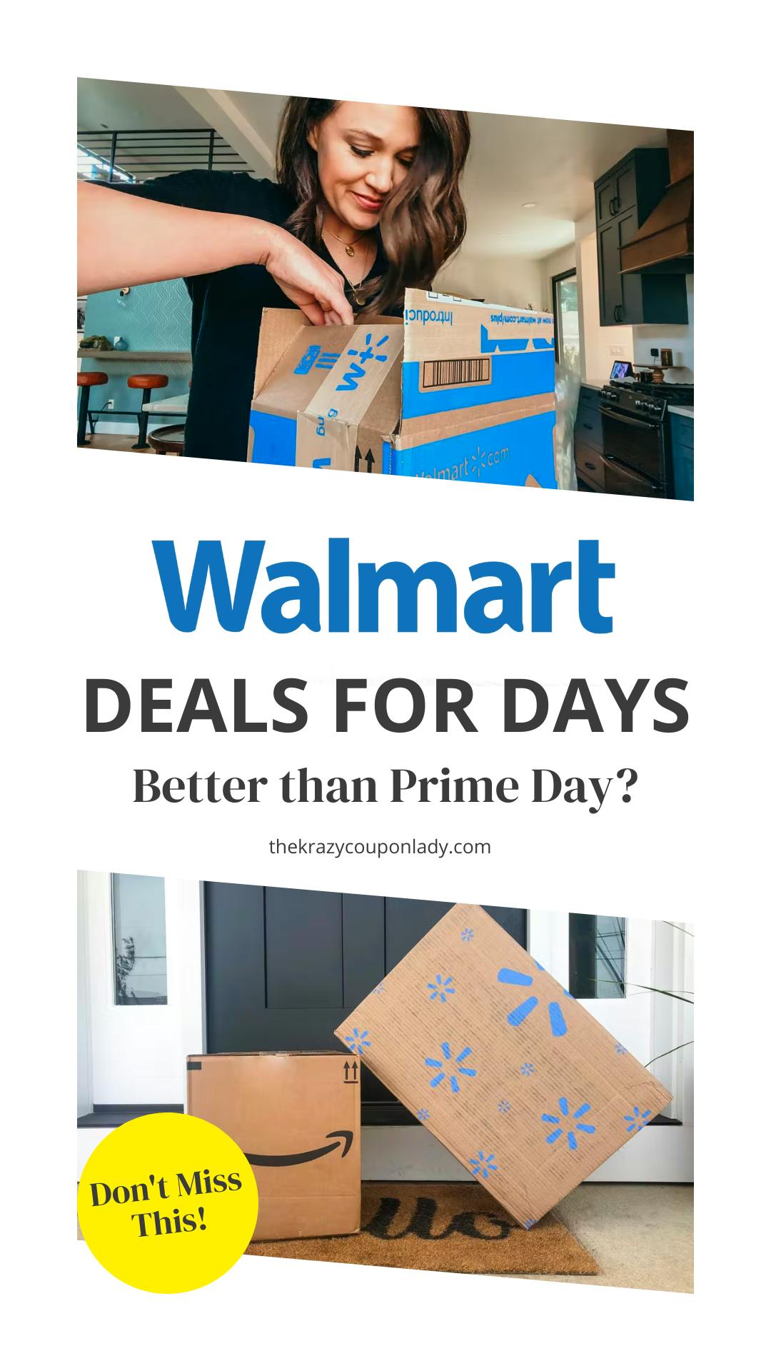 Walmart Deals for Days Oct. 2022 Best Deals The Krazy Coupon Lady