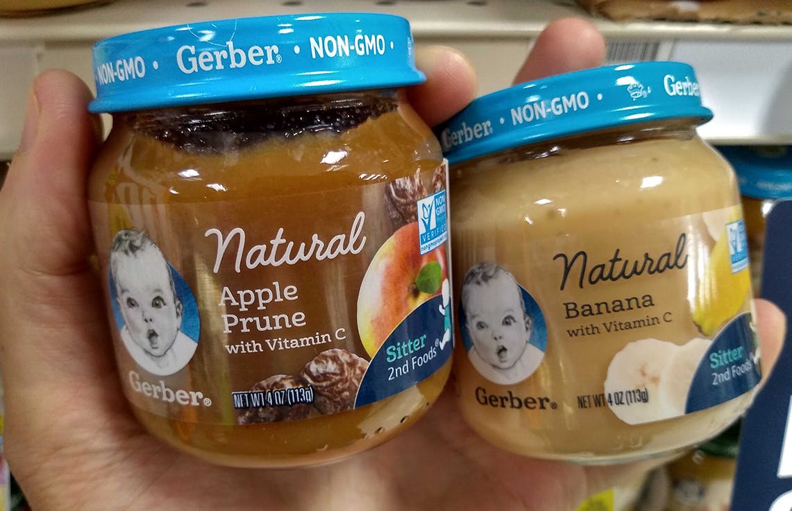 $0.04 Moneymaker on Gerber Natural Baby Food at Walmart - The Krazy