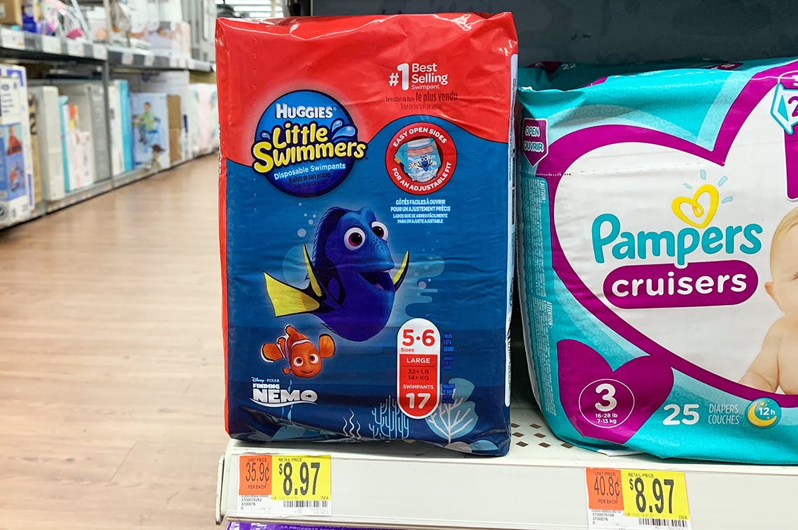 walmart huggies swim diapers