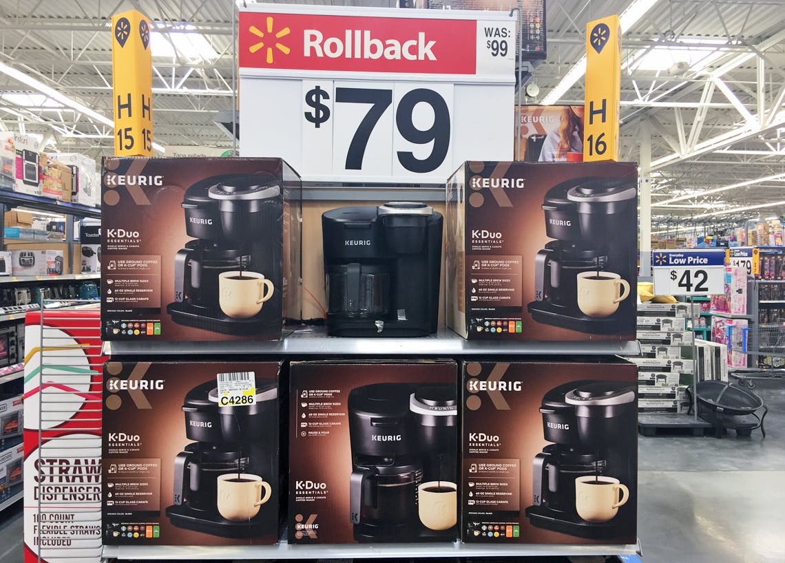 Keurig KDuo Essentials Coffee Maker, 79 at Walmart The Krazy Coupon