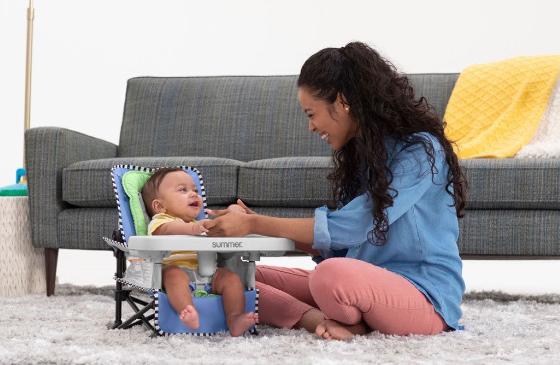 portable high chairs at walmart