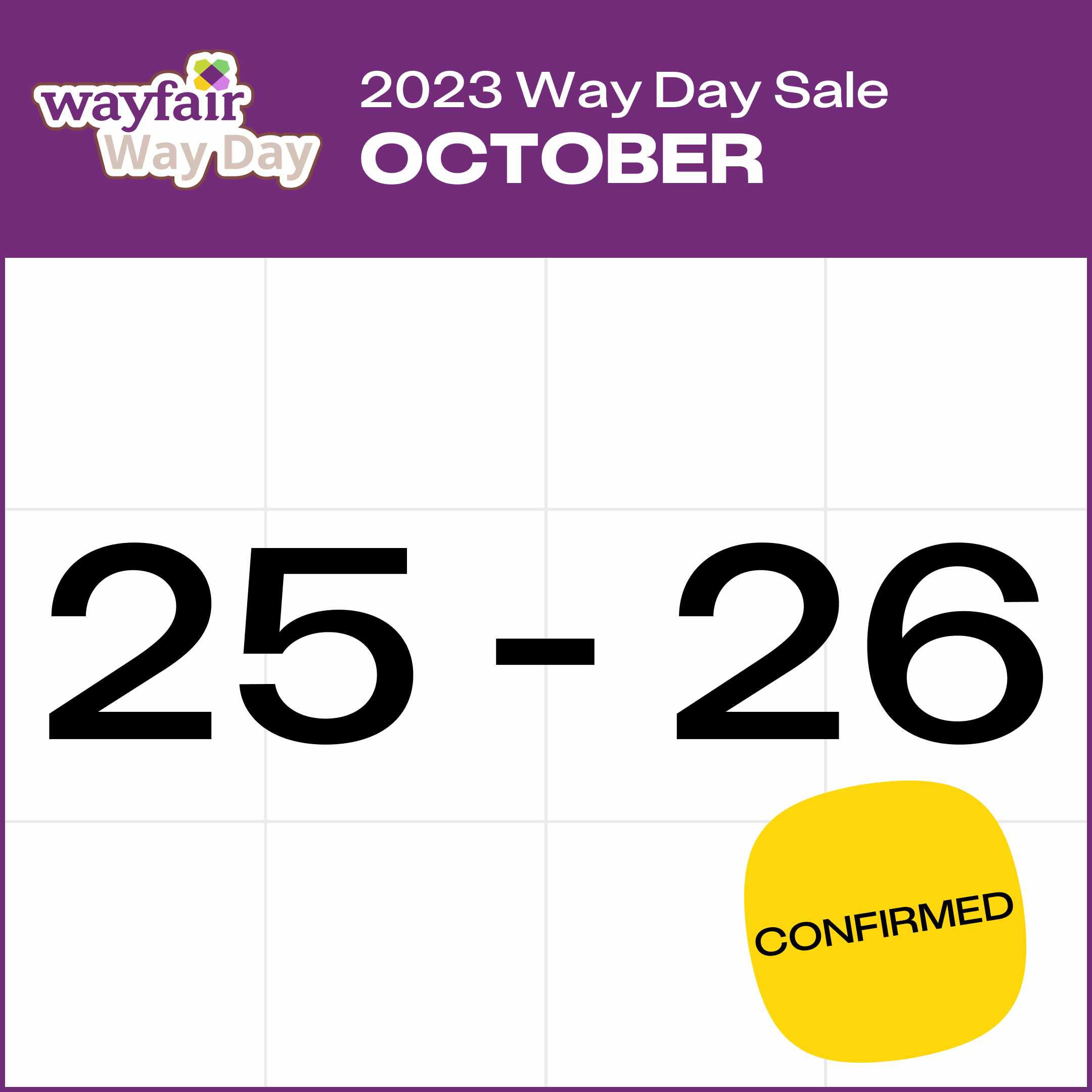 Way Day 2023 dates