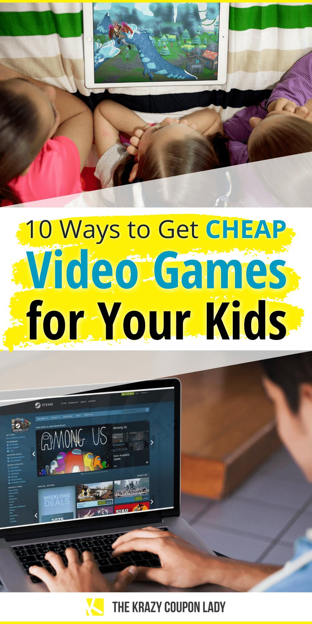 10 Ways to Get Cheap Video Games for Your Kids