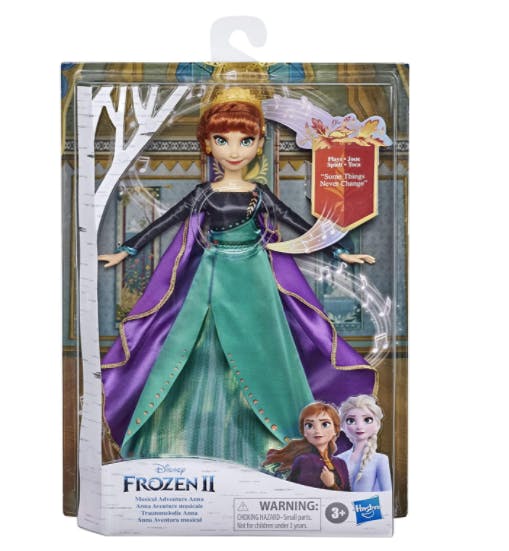 frozen musical doll