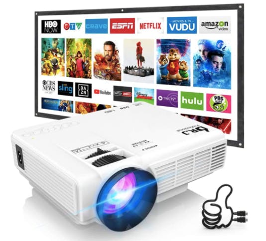 Mini Projector Movie Projector Screen Only 100 On Amazon The Krazy Coupon Lady