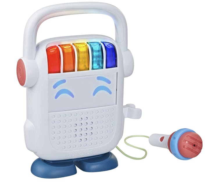 Playskool Rock n' Roll Bot, Kids Bluetooth Speaker and Voice Changing Karaoke Microphone Toy, Ages 3 and Up (Amazon Exclusive)