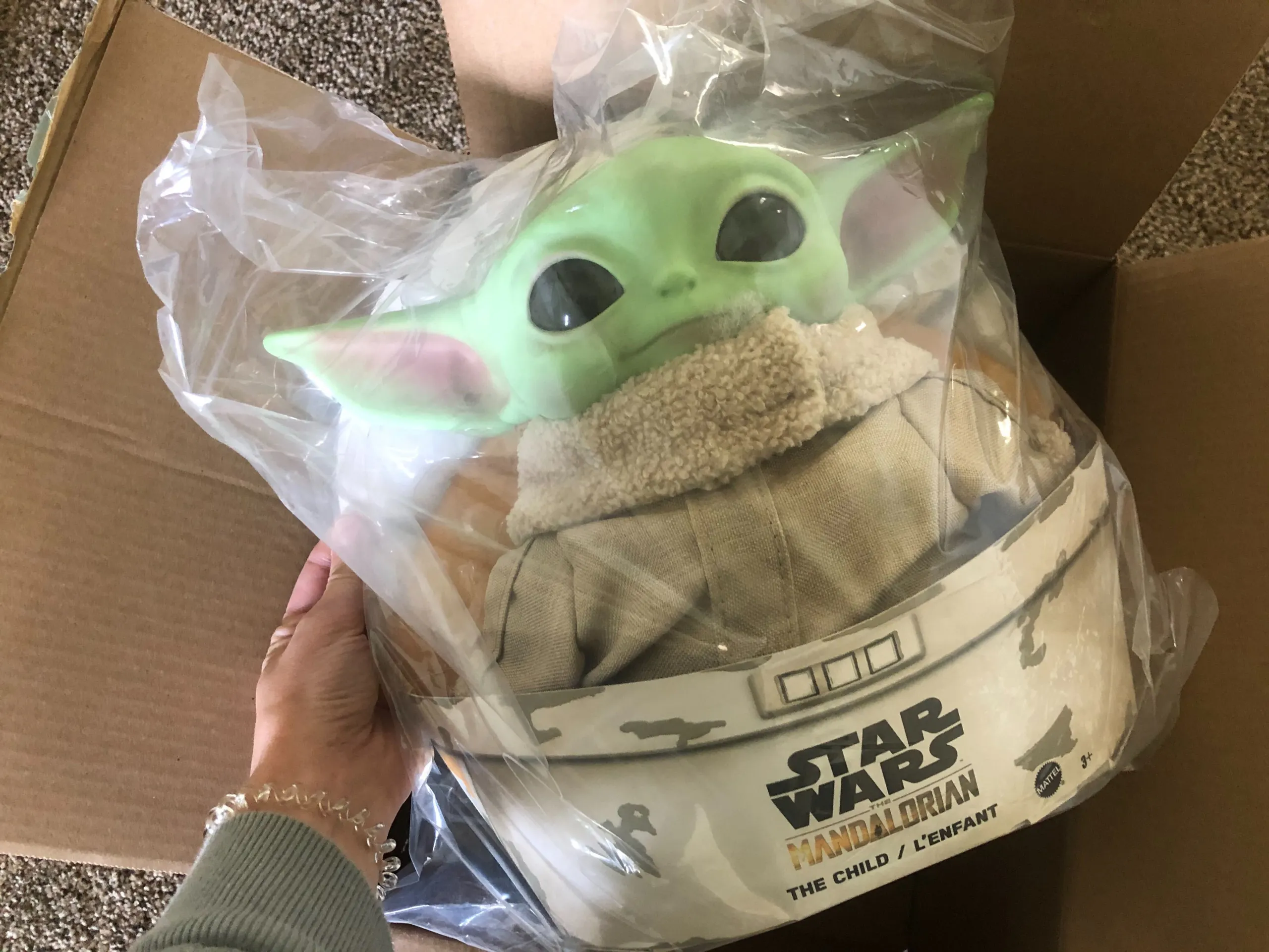 Star Wars The Child Plush Toy Only 15 99 On Amazon Reg 25 The Krazy Coupon Lady