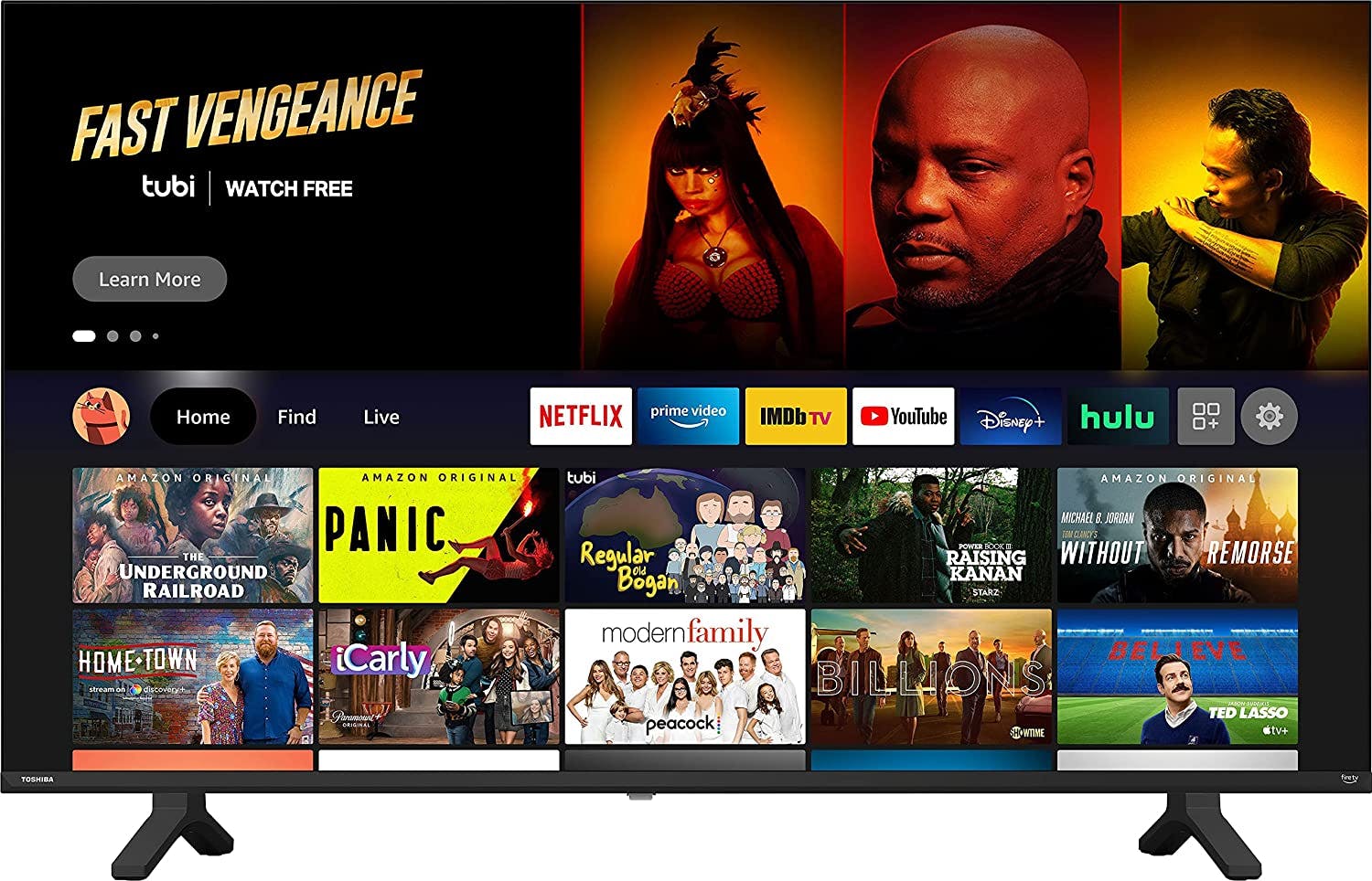 TV product photo