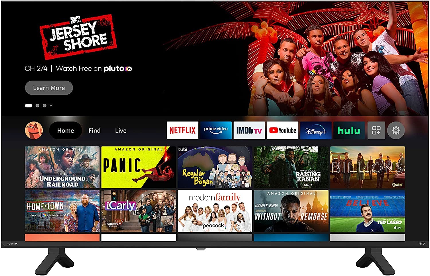 TV product photo