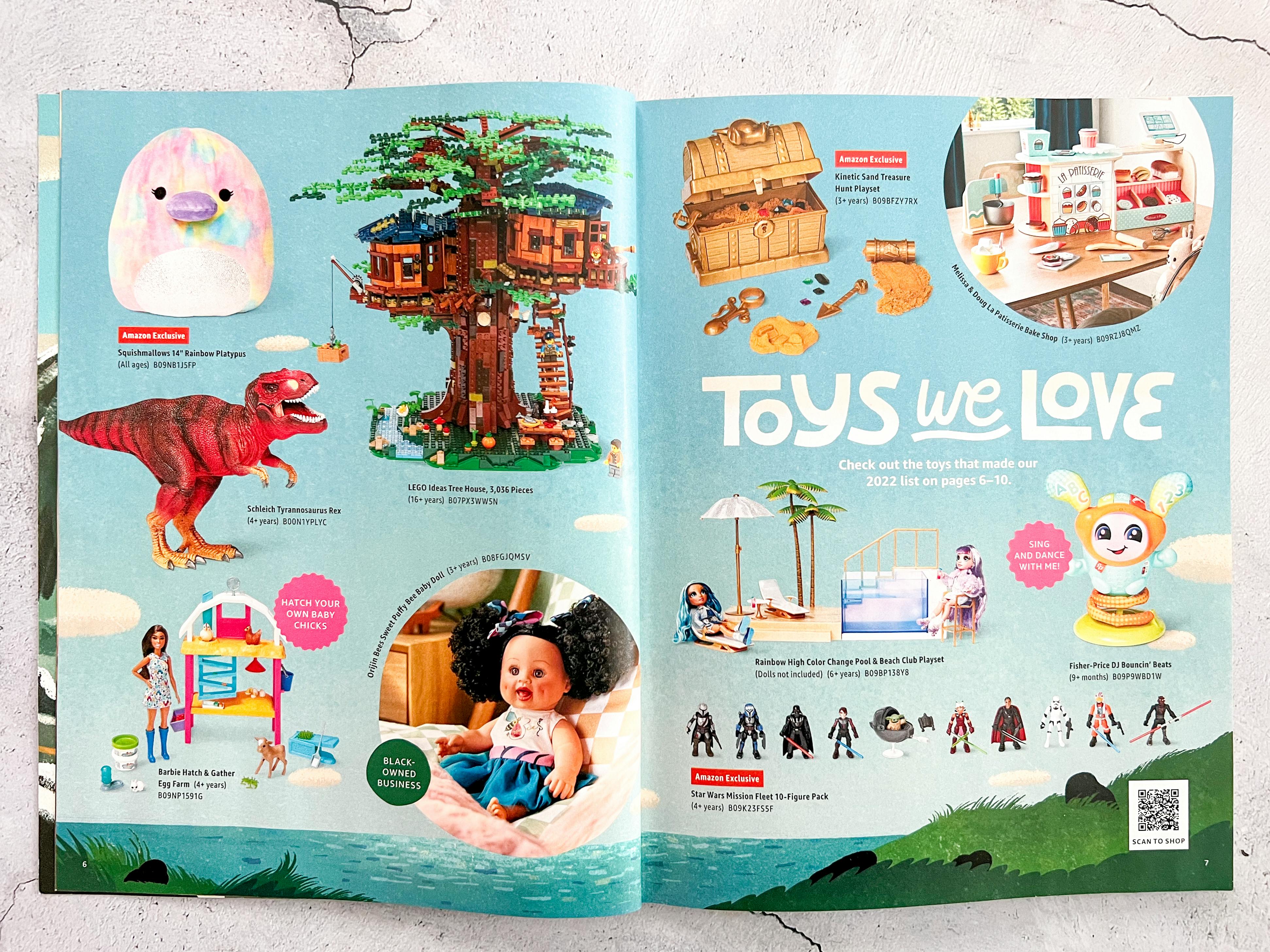 Amazon toy catalog Clearance