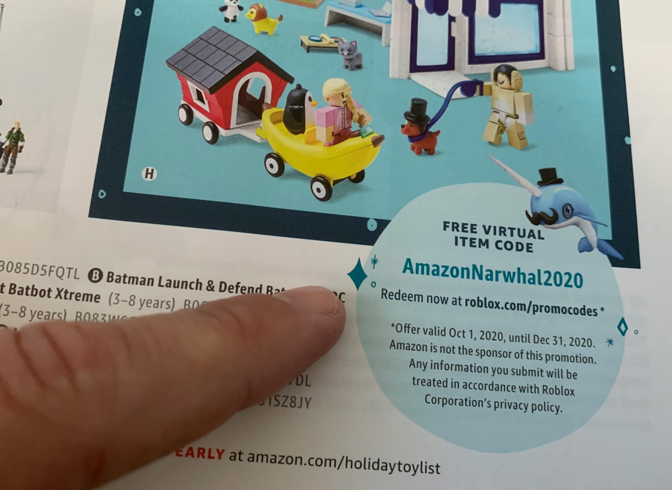 Amazon S Holiday Wish Book Is Here My Kids Are Going Nuts The Krazy Coupon Lady - roblox card kmart
