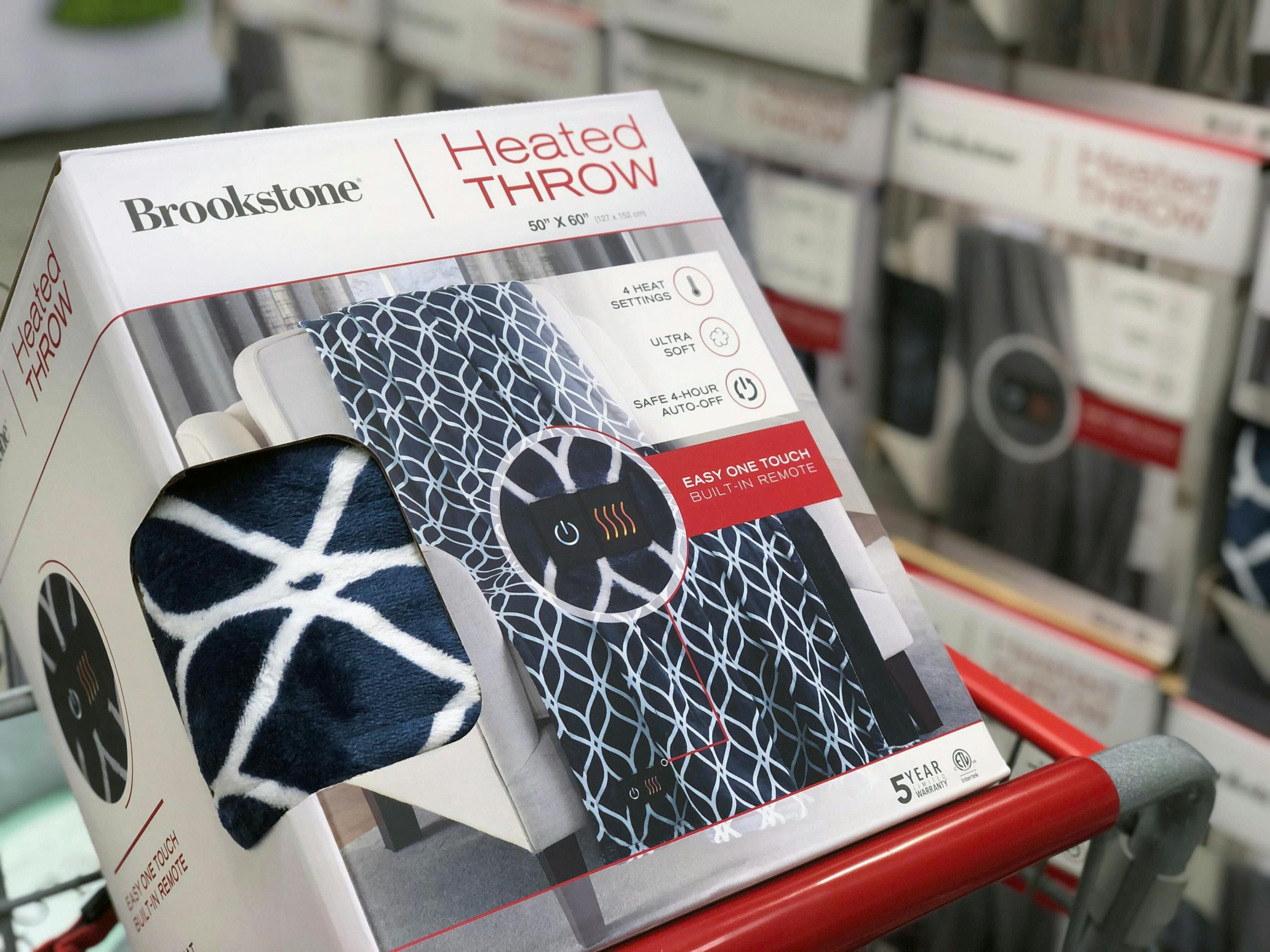 Brookstone Heated Throw, Only 23.99 at Costco The Krazy Coupon Lady