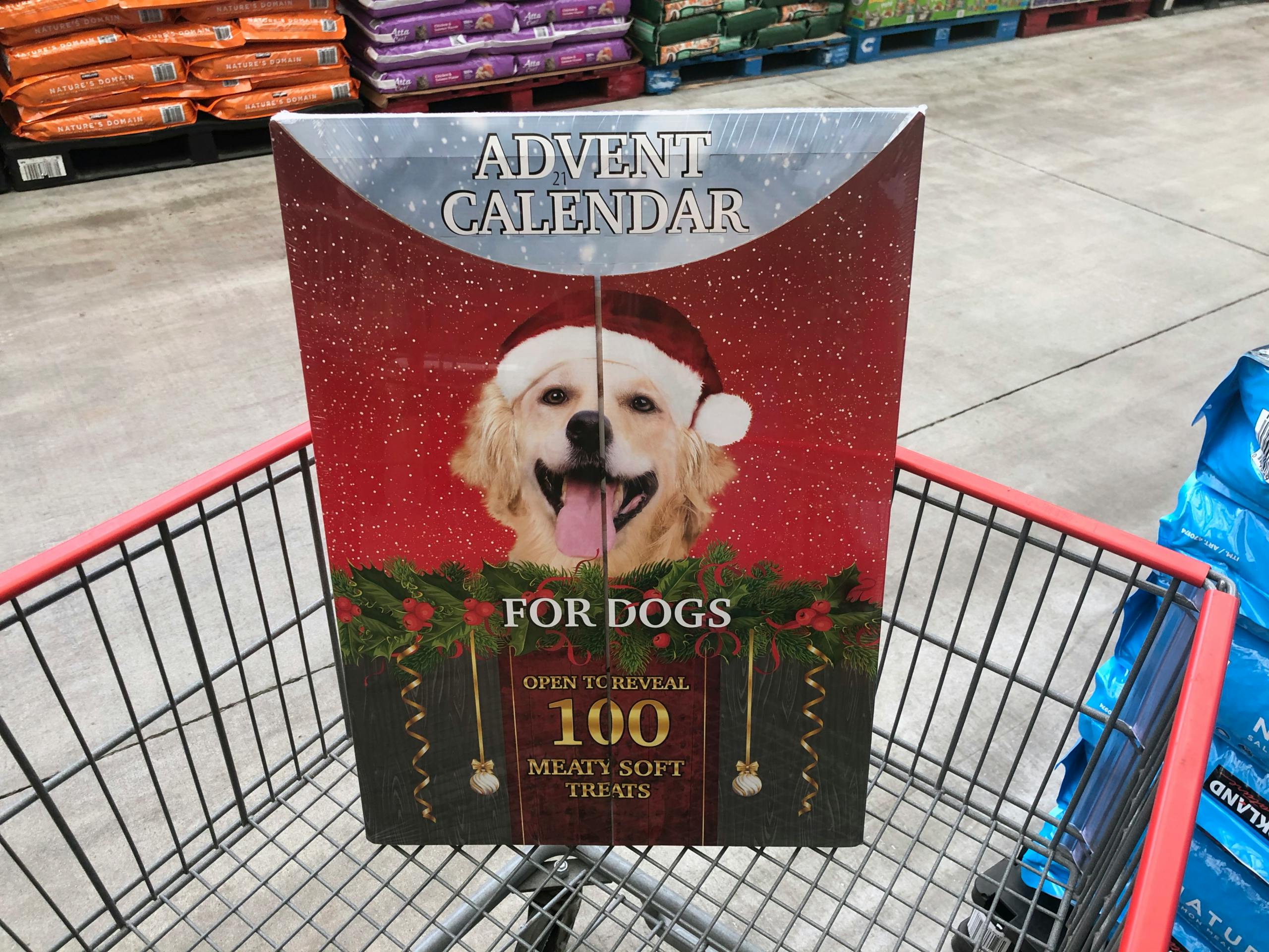 Costco Is Selling Advent Calendars with 100 Treats for Your Dog The