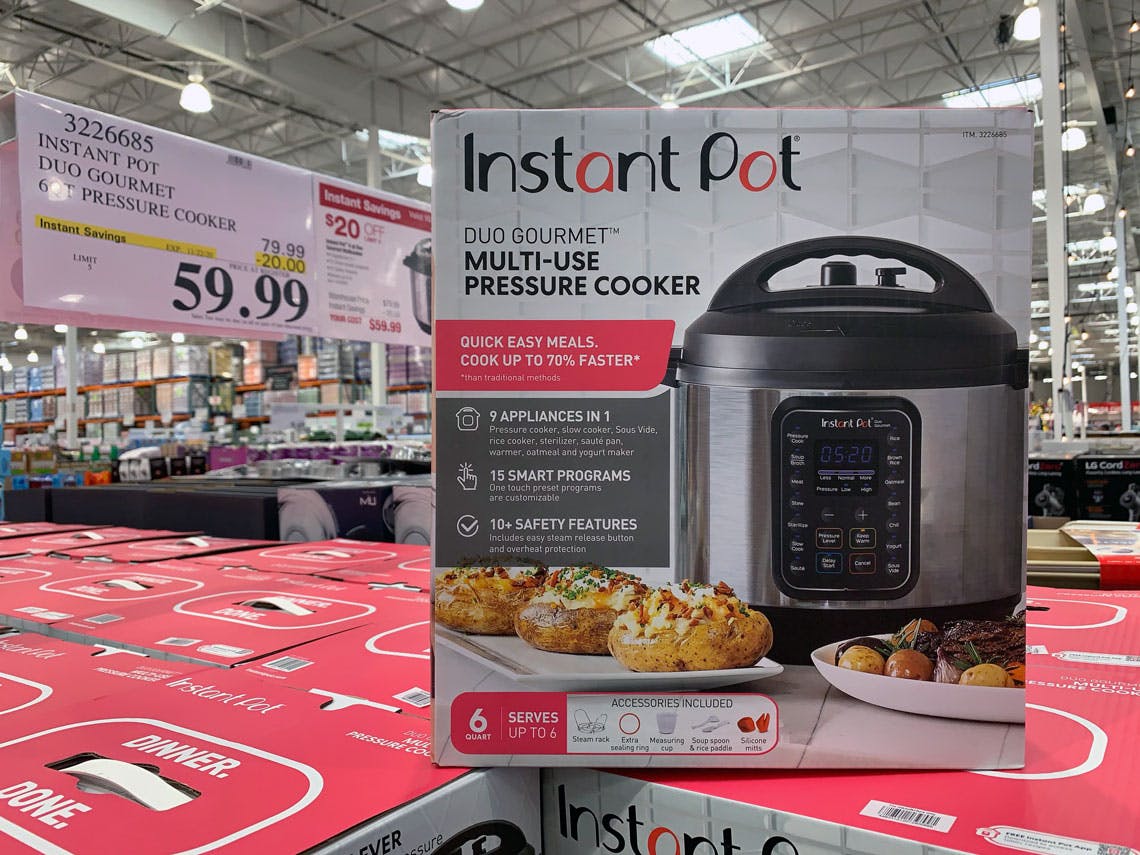 Instant Pot 6 Quart Duo Only 59 99 At Costco The Krazy Coupon Lady