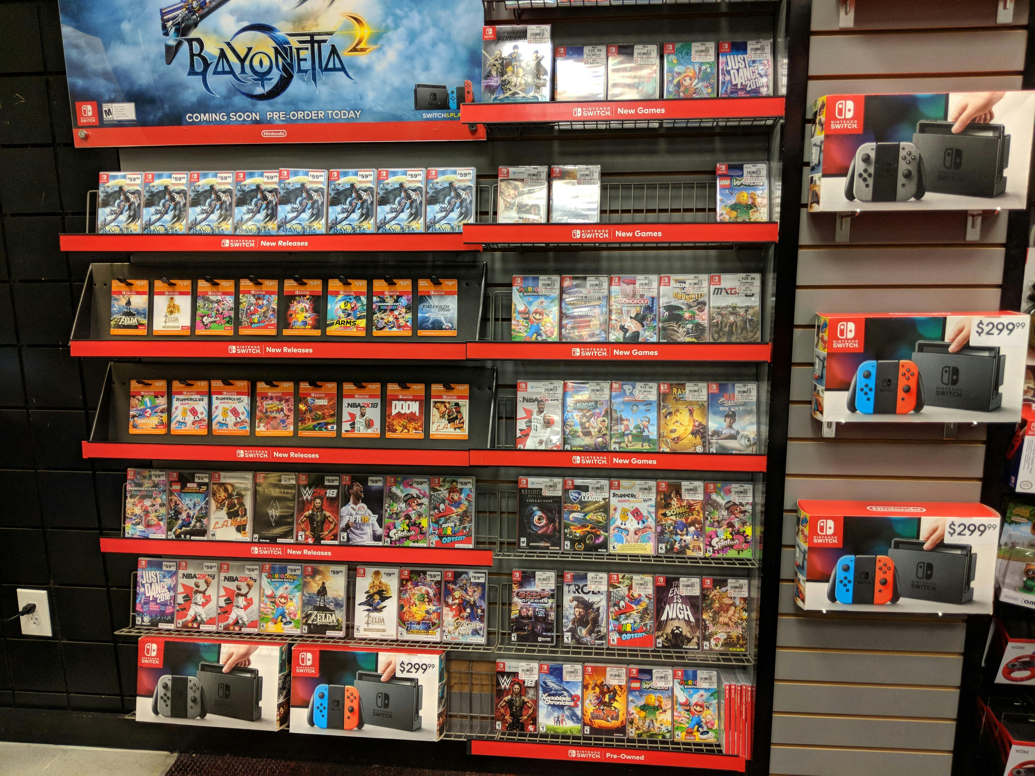 game preowned switch games