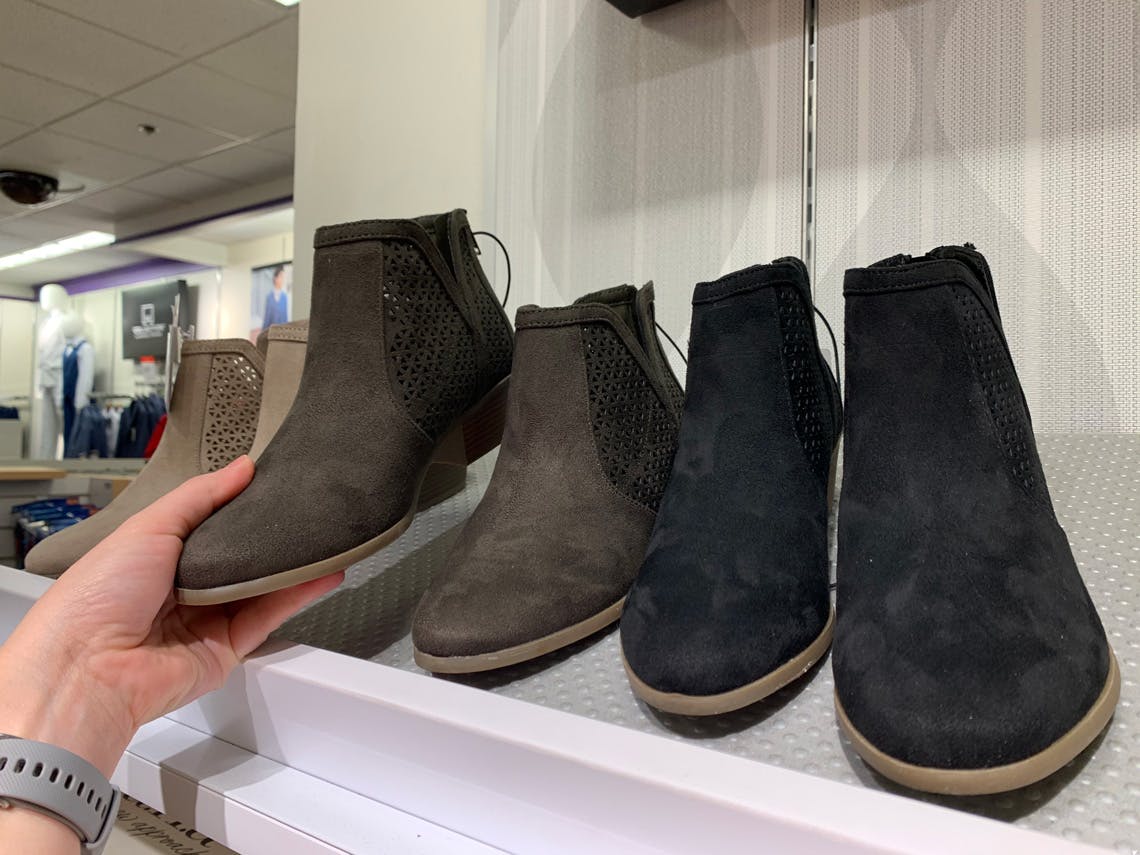 jcpenney gray boots