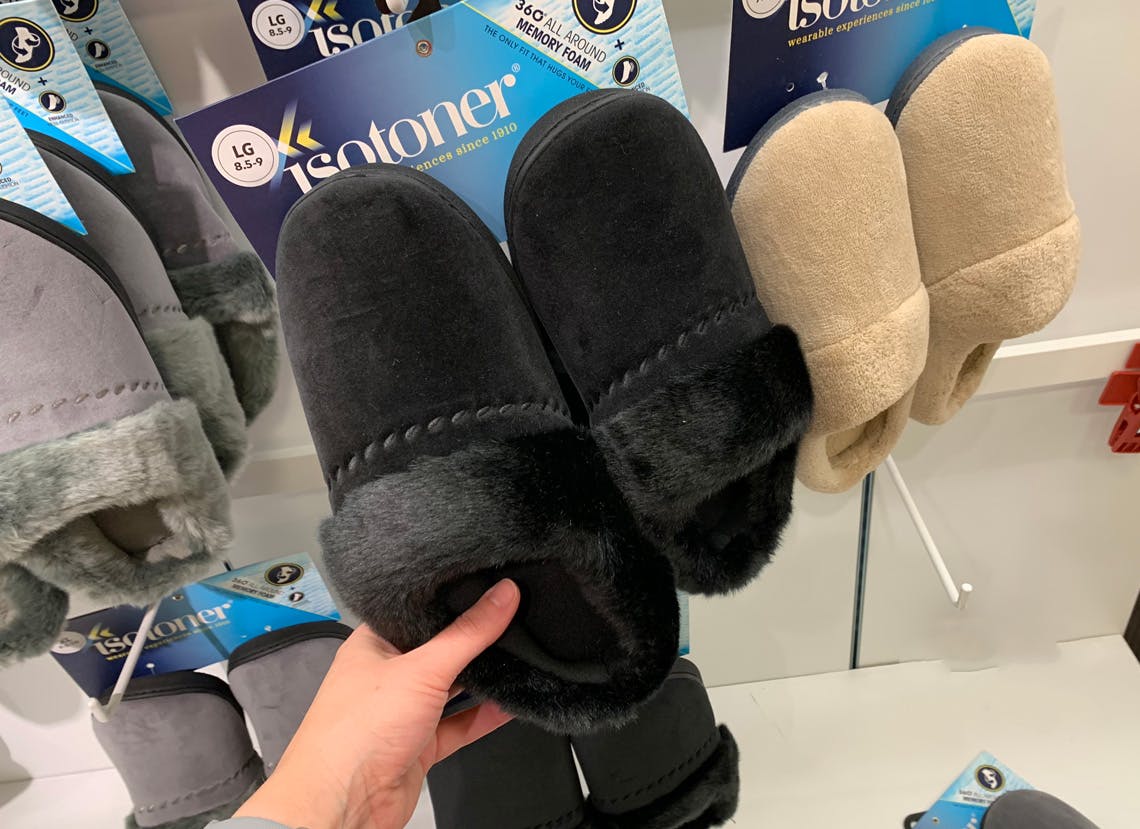 isotoner slippers sale