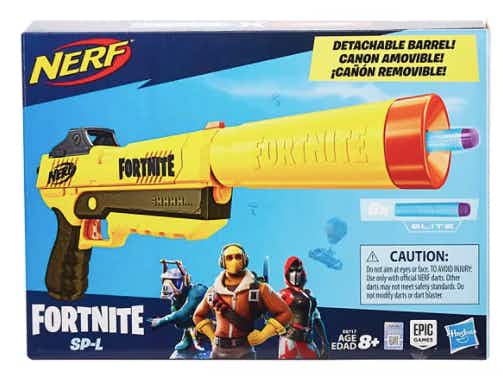 kohls Nerf Fortnite Sp-L Elite Dart Blaster stock image 2020