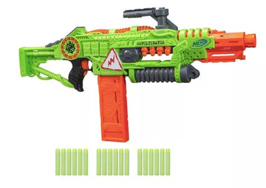 kohls Nerf Revoltinator Nerf Zombie Strike Blaster stock image 2020