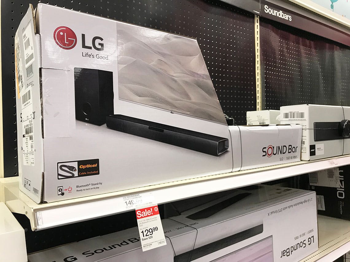 lg sound bar at target