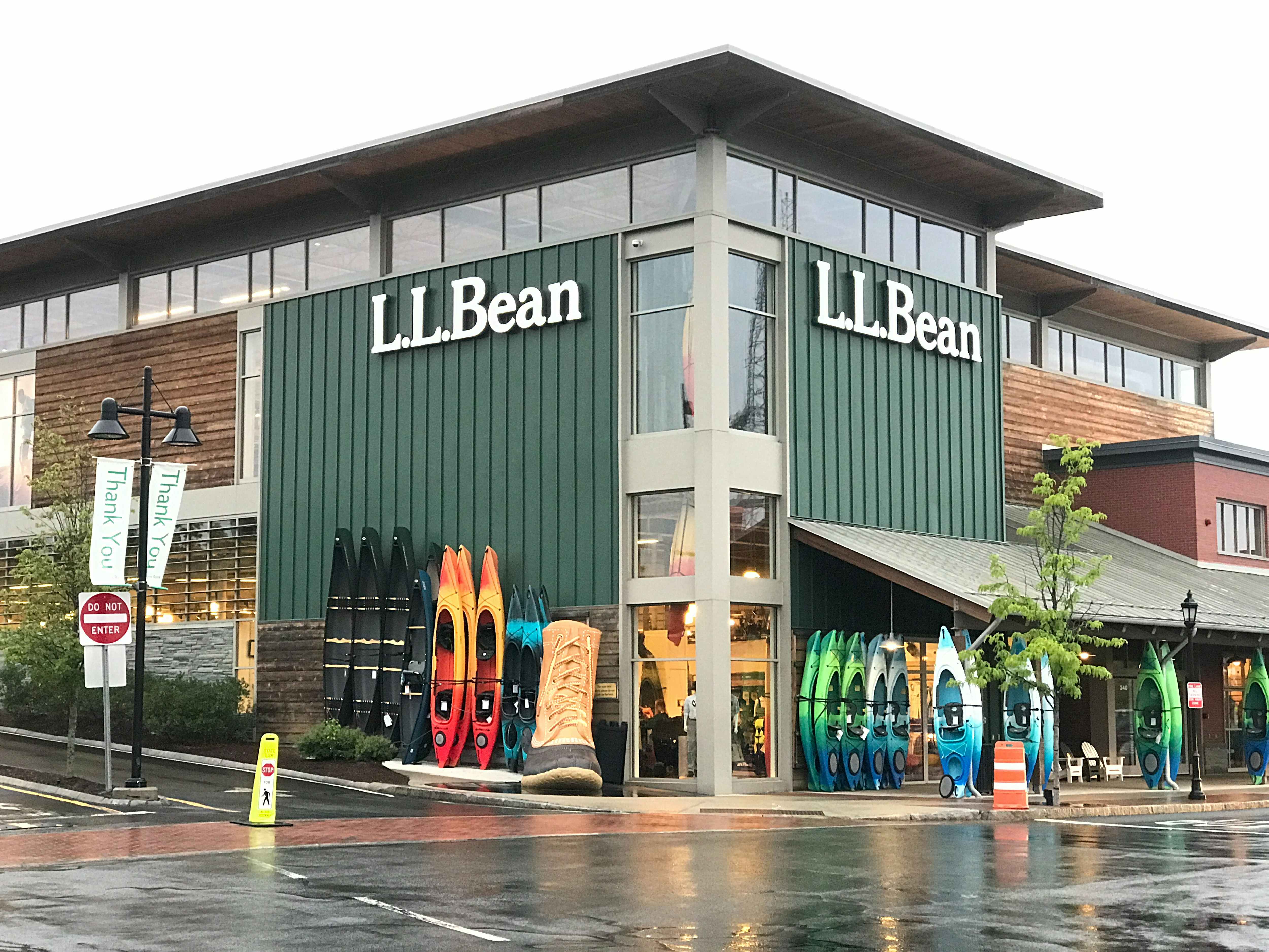 L.L.Bean storefront