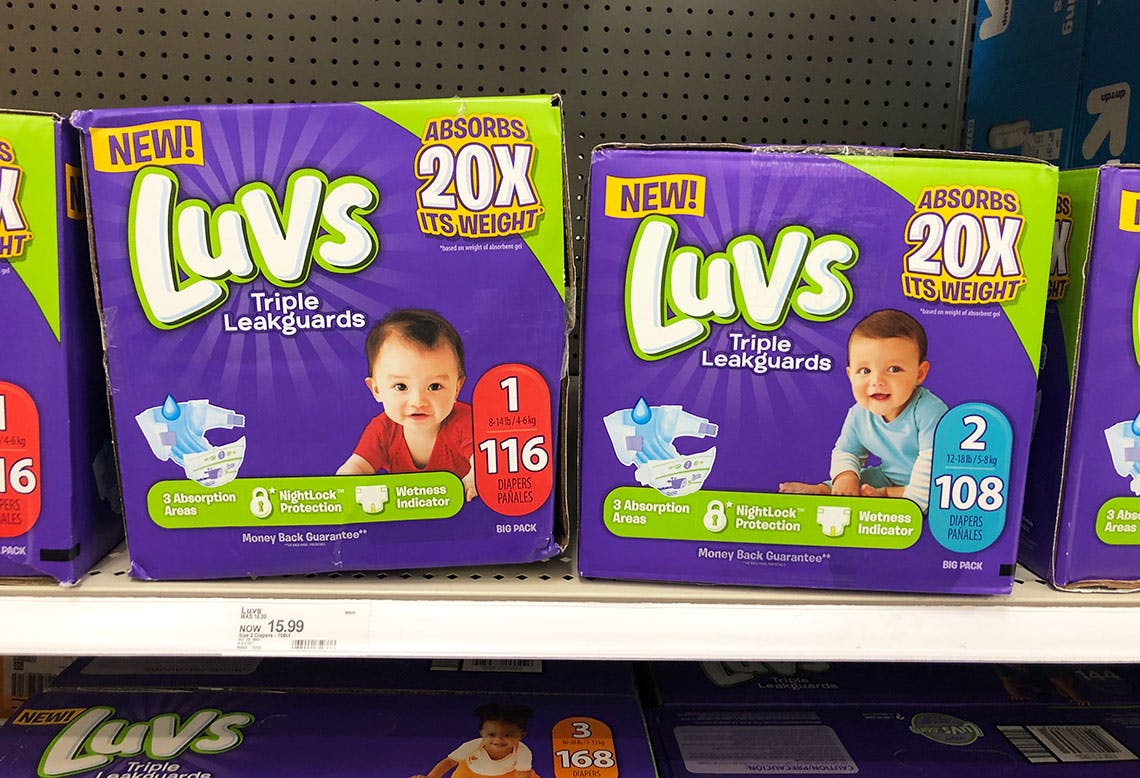 luvs coupons target