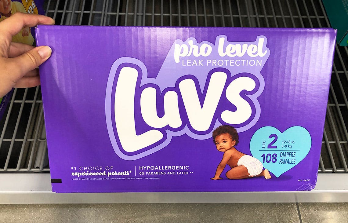 luvs diaper deals