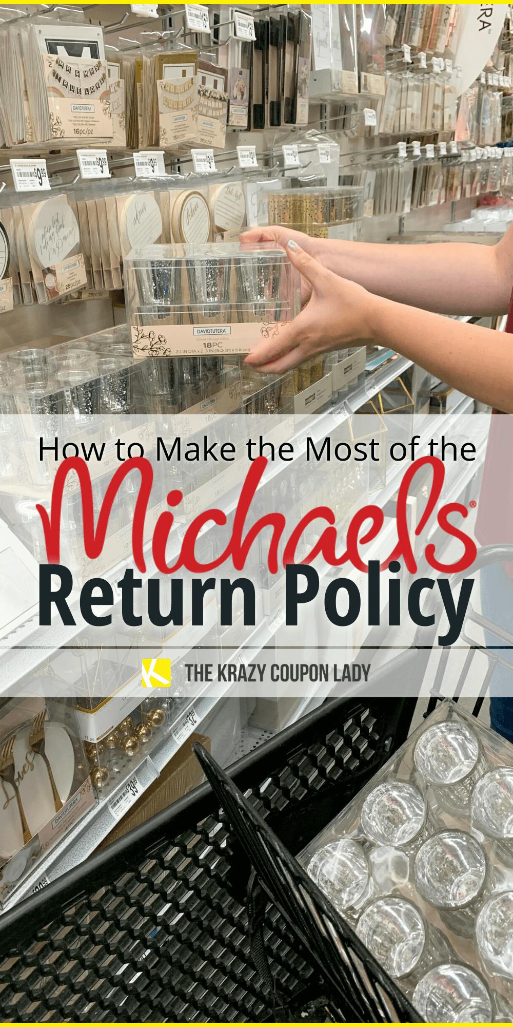 Confused about Michaels return policy? Let's break it down.