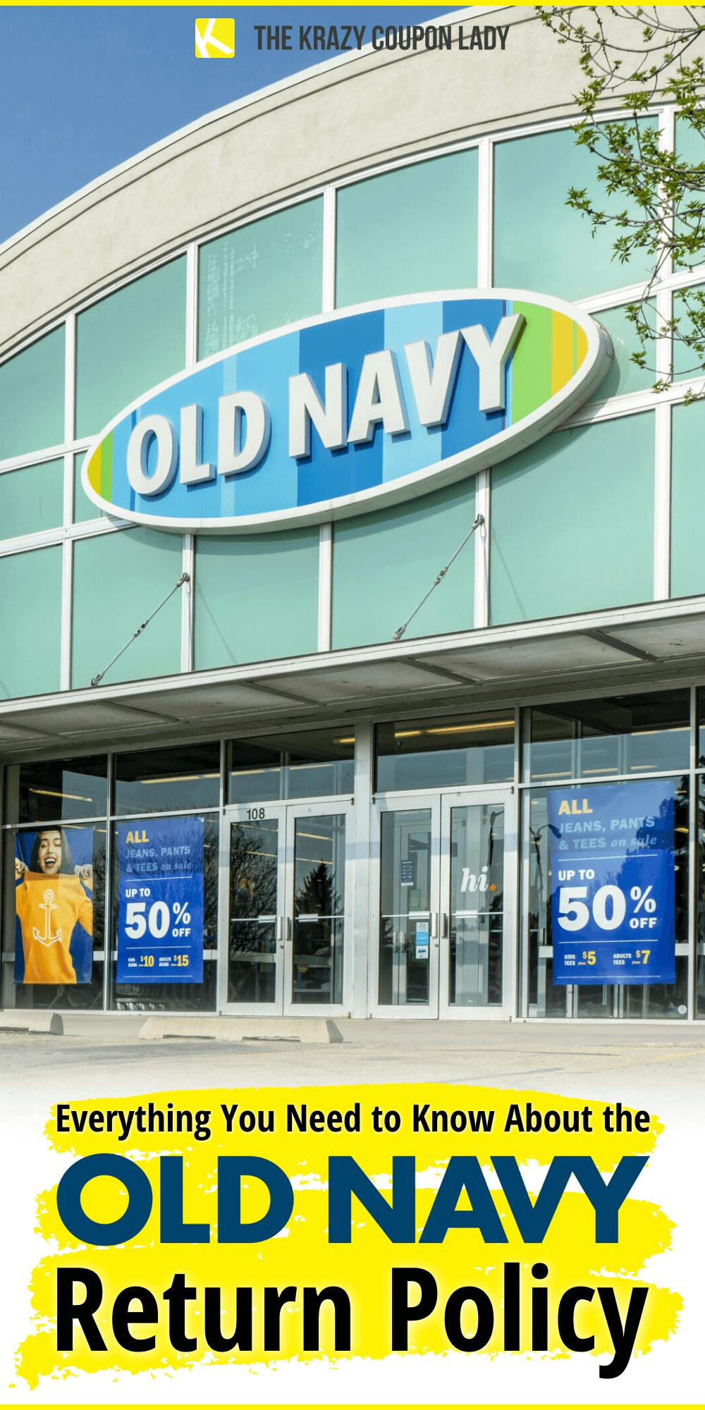 old navy return policy