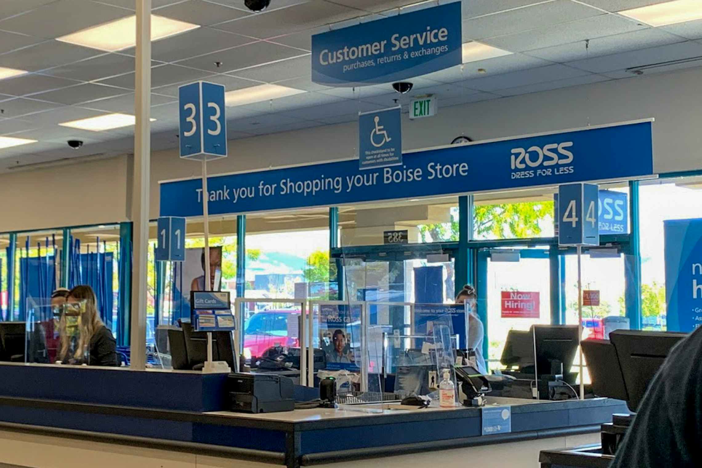 Ross return counter