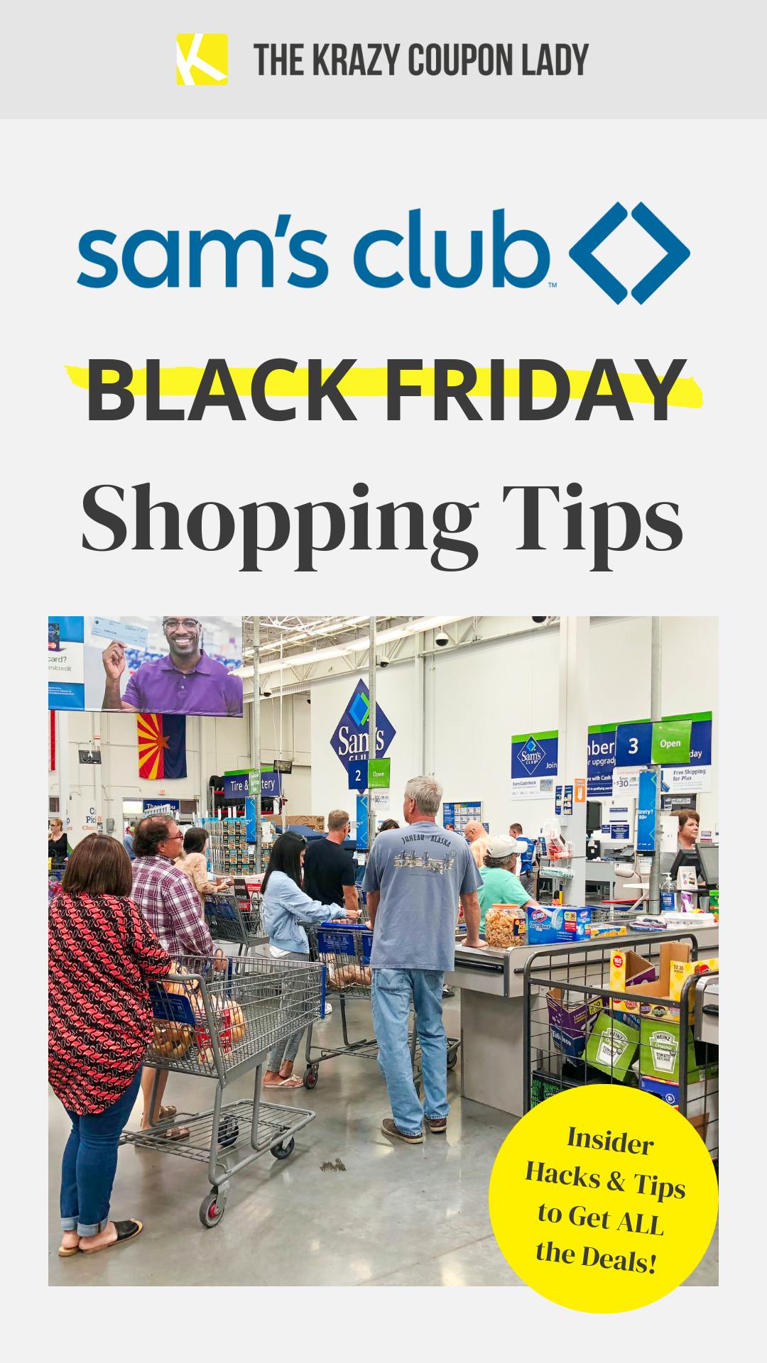 Sam's Club Black Friday Tips to Get You All the Deals