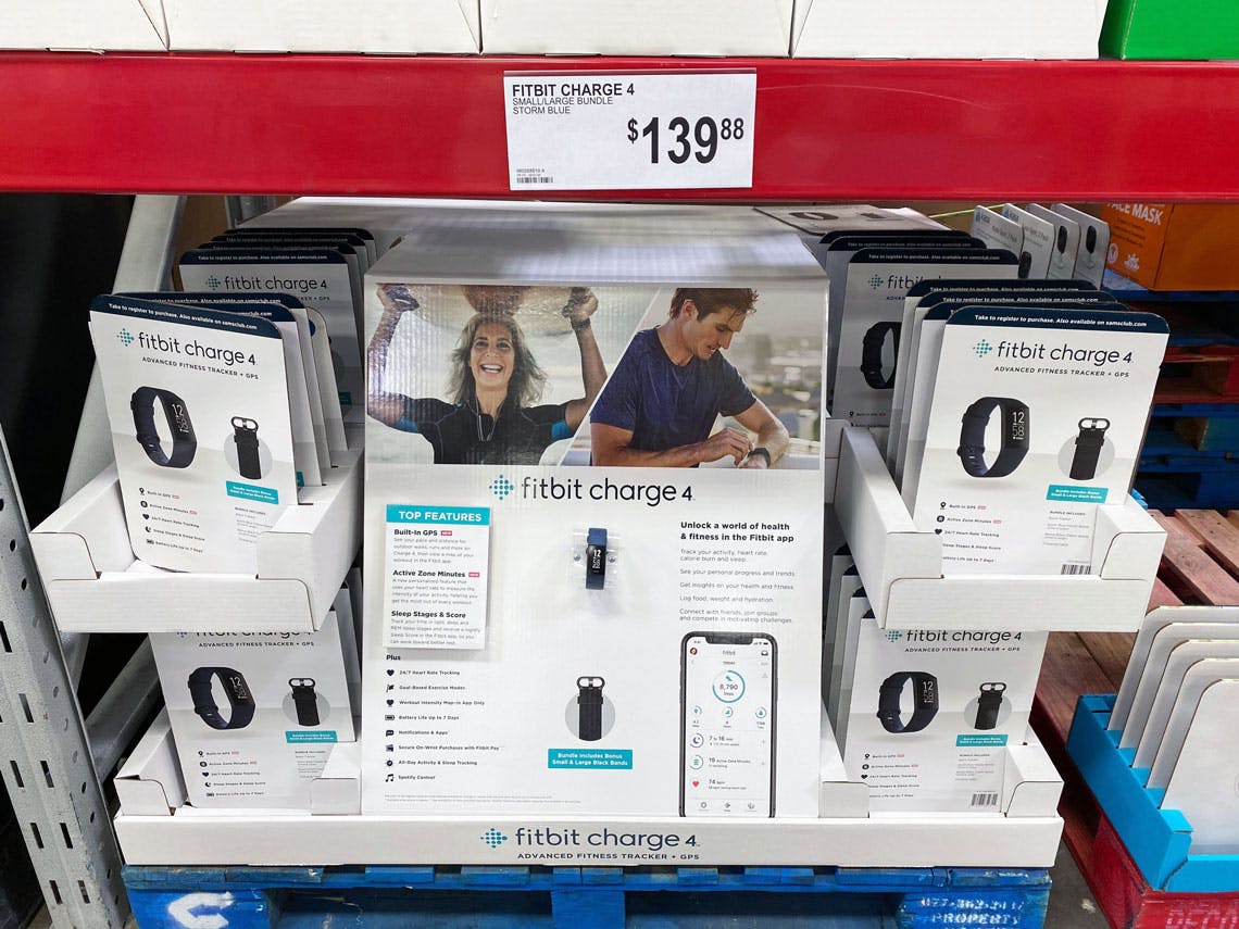 fitbit charge 4 sam's club