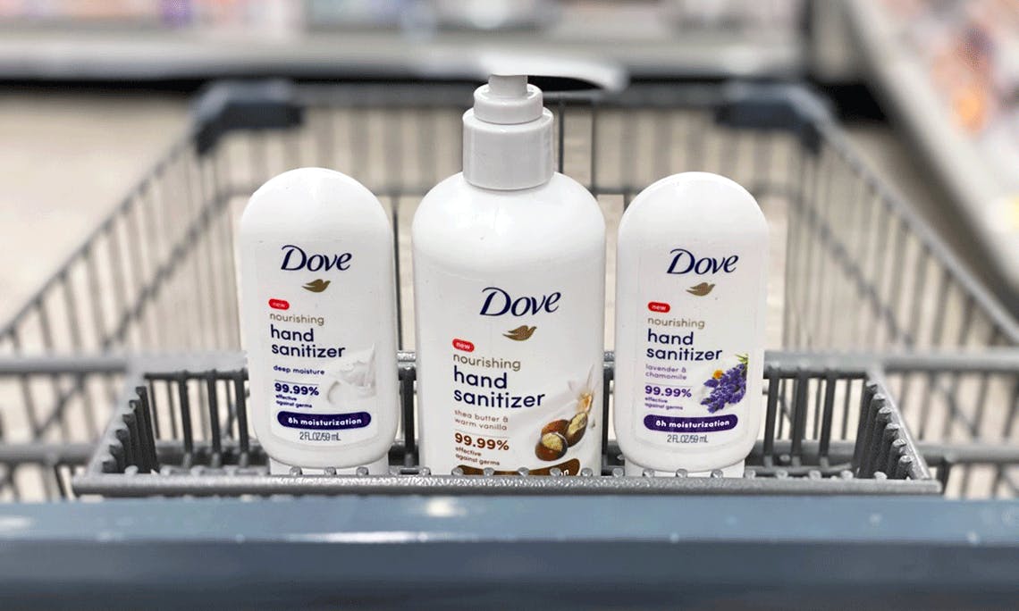 amazon dove hand sanitizer
