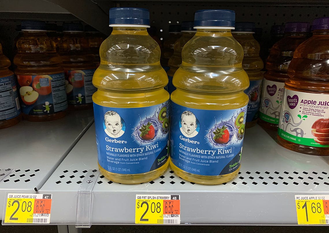 gerber juice walmart
