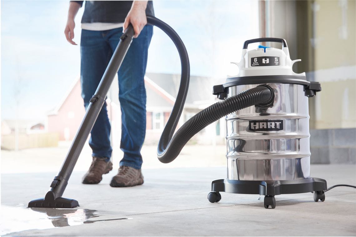 Hart 6-Gallon Wet/Dry Vacuum, Only $29 at Walmart - The Krazy Coupon Lady Hart 6 Gallon Stainless Steel