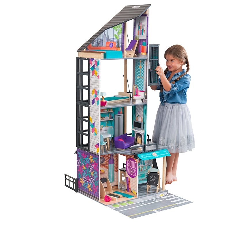 kidkraft dollhouse with elevator 2009