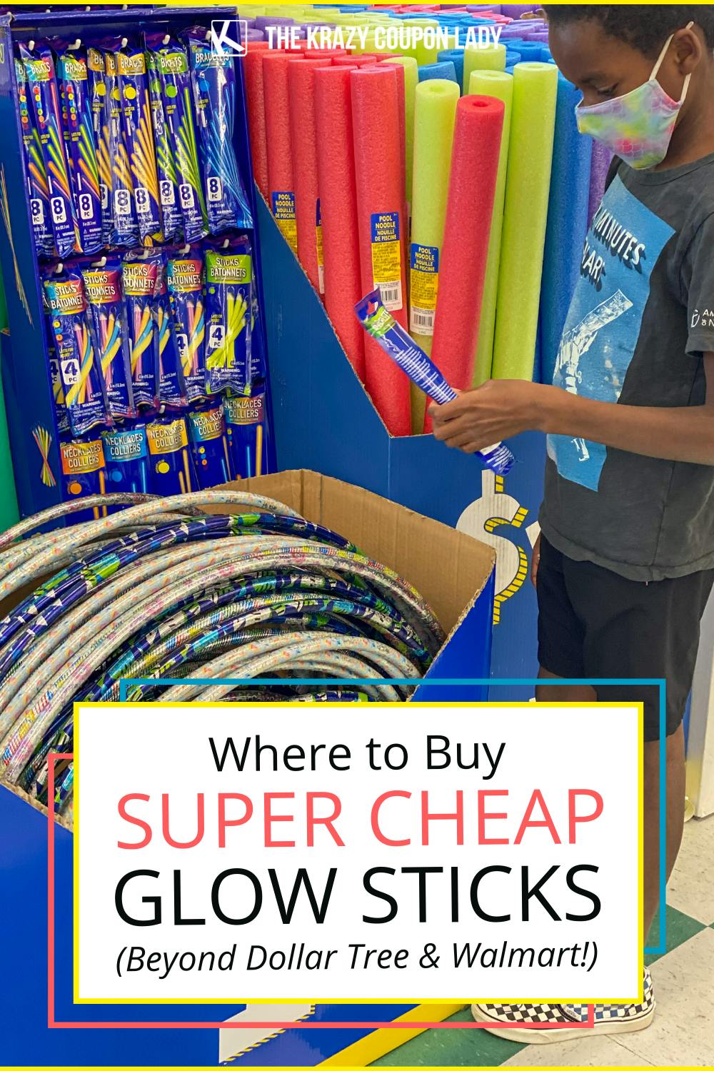 Where to Buy Cheap Glow Sticks (It's Not Walmart or Dollar Tree)