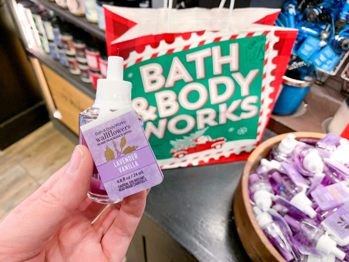 Bath & Body Works lavendar 
